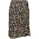 Jupe femme only onlpella midi - black graphic leo - l