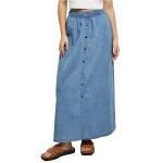 Jupe jean longue large femme urban classics - light denim - xl