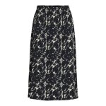 Jupe longue bleue imprime femme vila