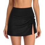 Jupe maillot de bain femme bikini jupette bas de maillots de bain lgant intgr taille haute bikini ...