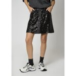 Jupe noire femme suzon - kaporal - coupe regular - sequins - 2 poches lat�rales