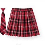 Jupe plissée taille haute style universitaire pour femme - style 1 - xs Jupe plissée taille haute style universitaire pour femme - style 1 - xs