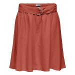 Jupe say brique fluide ceinture femme jdy