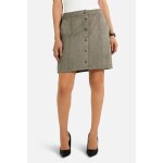Jupe en sudine gris femme