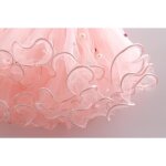 Jupe tutu en maille avec perles pour fille v�tements de danse d�t� blanc
