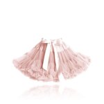 Jupe tutu en tulle pour fille tenue de bal de princesse couleur unie spectacle - rose - rose3 Jupe tutu en tulle pour fille tenue de bal de princesse couleur unie spectacle - rose - rose3