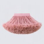 Jupe tutu en tulle pour fille tenue de bal de princesse pour ixde ballet spectacle - rose - rose