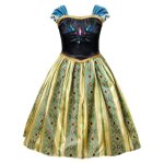 Jurebecia anna princesse robe frozen dress up pâques mardi gras halloween noël fête danniversaire costume ... Jurebecia anna princesse robe frozen dress up pâques mardi gras halloween noël fête danniversaire costume ...