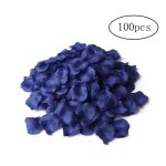Jushi 100 pcs belle artificielle ptales de rose vif simulation de ptales de fleur accueil bouquet dcor ...
