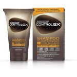 Just for men control gx shampooing colorant 2 en 1 avec baume r�duit progressivement les cheveux gris ...