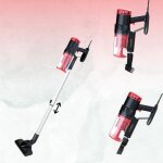 Just perfecto aspirateur - balai 2 - en - 1 800w - aspirateur sans sac - avec c�ble et filtre hepa - ...