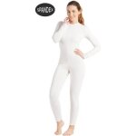 Justaucorps - spandex lastique - blanc - multicolore - femme