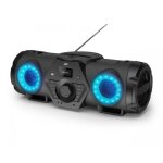 Boombox - jvc - rv - nb300dab - bluetooth - tuner dab + - subwoofers twin bass