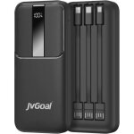 Jvgoal 10000mah batterie externe avec c�bles int�gr�s pd et qc 225 w charge rapide port sortie usb pour ...