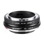 K&f concept fd - eos r bague dadaptation pour objectif canon fd vers appareil photo � monture canon rf ...