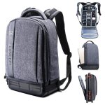 K&f concept sac  dos appareil photo sac dos reflex - ordinateur - trpied accessoires noir pour canon ...