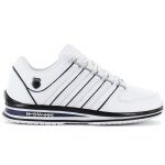 K - swiss rinzler - hommes cuir sneakers baskets chaussures blanc 01235 - 139 - m