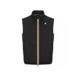 Doudoune sans manche k - way valen stretch dot - homme - noir - polyester - fermeture clair