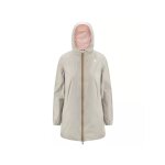 Parka - k way - sophie plus 2 reversible - femme - beige - coutures thermocolles - matriaux recycls ...