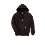 Pull  capuche carhartt zipp - loose fit - k122 - gris chin