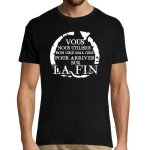 T - shirt homme - kaamelott - citation karadoc - 100% coton - col rond - manches courtes