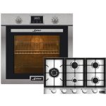 Four encastrable - kaiser - eh 6323 - �lectrique 79l - cuisini�re � gaz 90 cm - inox gris
