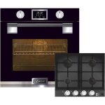 Kaiser eh 6338s set four encastrable electrique auto - four 79l pyrolyse auto - nettoyant four + kcg ...