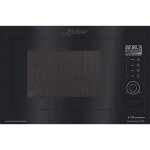 Micro - ondes encastrable - kaiser - em 2510 - noir verre - 25l - multifonctions avec gril