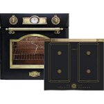 Kaiser empire cuisinire encastrable avec four kaiser eh 6355em + plaque de cuisson  induction 60 cm ...