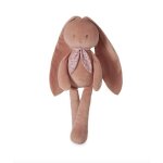 Doudou pantin lapin terracota