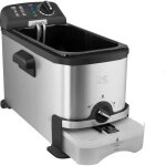 Kalorik tkgft1012fkto friteuse avec cuve amovible - 2000 w - capacit 3 l - inox - gris et noir