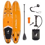 Kangui stand up paddle 335cm sup gonflable + pagaie + sac � dos + pompe haute pression + leash + kit ...