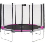 Kangui - trampoline rond 360cm rond avec filet de scurit - ralli 360