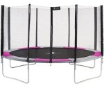 Kangui - trampoline rond �430cm avec filet - ralli 430