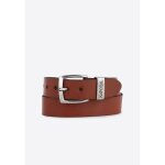 Kaporal - ceinture en cuir marron homme hedas