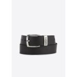 Kaporal - ceinture en cuir noir homme hedas