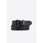 Ceinture en cuir noir homme vizi - kaporal - largeur 4 cm - dcontracte