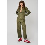 Kaporal - combinaison en jean kaki femme suit