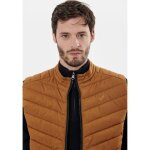 Doudoune fine sans manches homme - kaporal - sona - marron - polyester - fermeture zippe