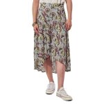 Kaporal - jupe - fleurie - l - blanc - jupes femme