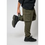 Kaporal - pantalon cargo kaki homme bylor