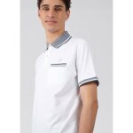 Polo blanc homme - kaporal - chun - manches courtes - 100% coton