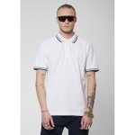 Kaporal - polo blanc homme 100% coton jarod
