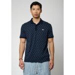 Kaporal - polo bleu imprim homme 100% coton bosco