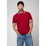 Kaporal - polo rouge homme 100% coton jarod
