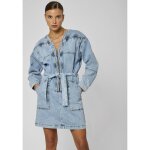Kaporal - robe en jean femme brune