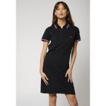 Kaporal - robe polo noire femme vulix