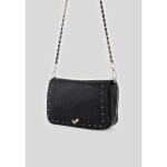 Sac � bandouli�re - kaporal - leoni - noir - taille unique - anse en cha�ne