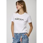 Kaporal - t - shirt blanc femme 100% coton eloa