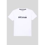 Kaporal - t - shirt blanc garon 100% coton omil